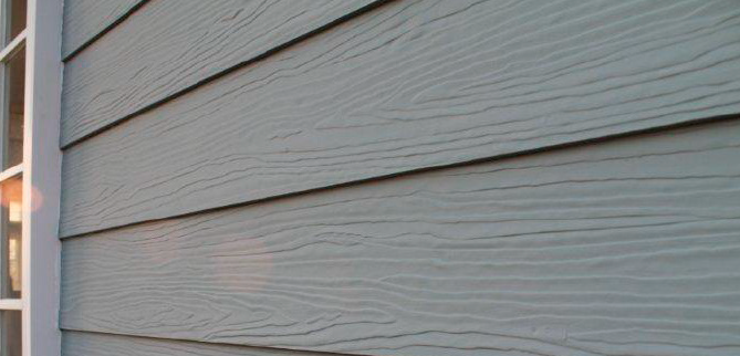 SHERA Planks used for external siding, installed in overlap style