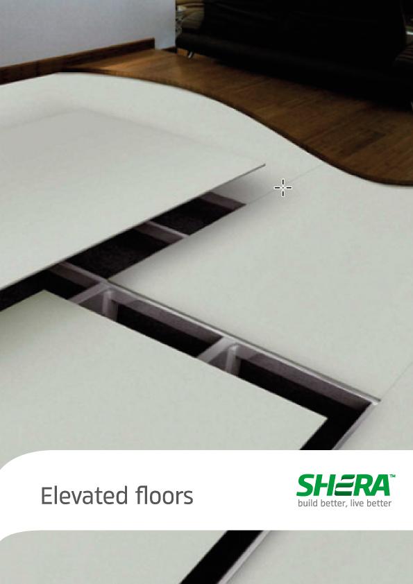 SHERA Floor Board fibre cement boards for raised floor solutions