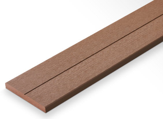 SHERA Colour Through fibre cement floor plank - single groove
