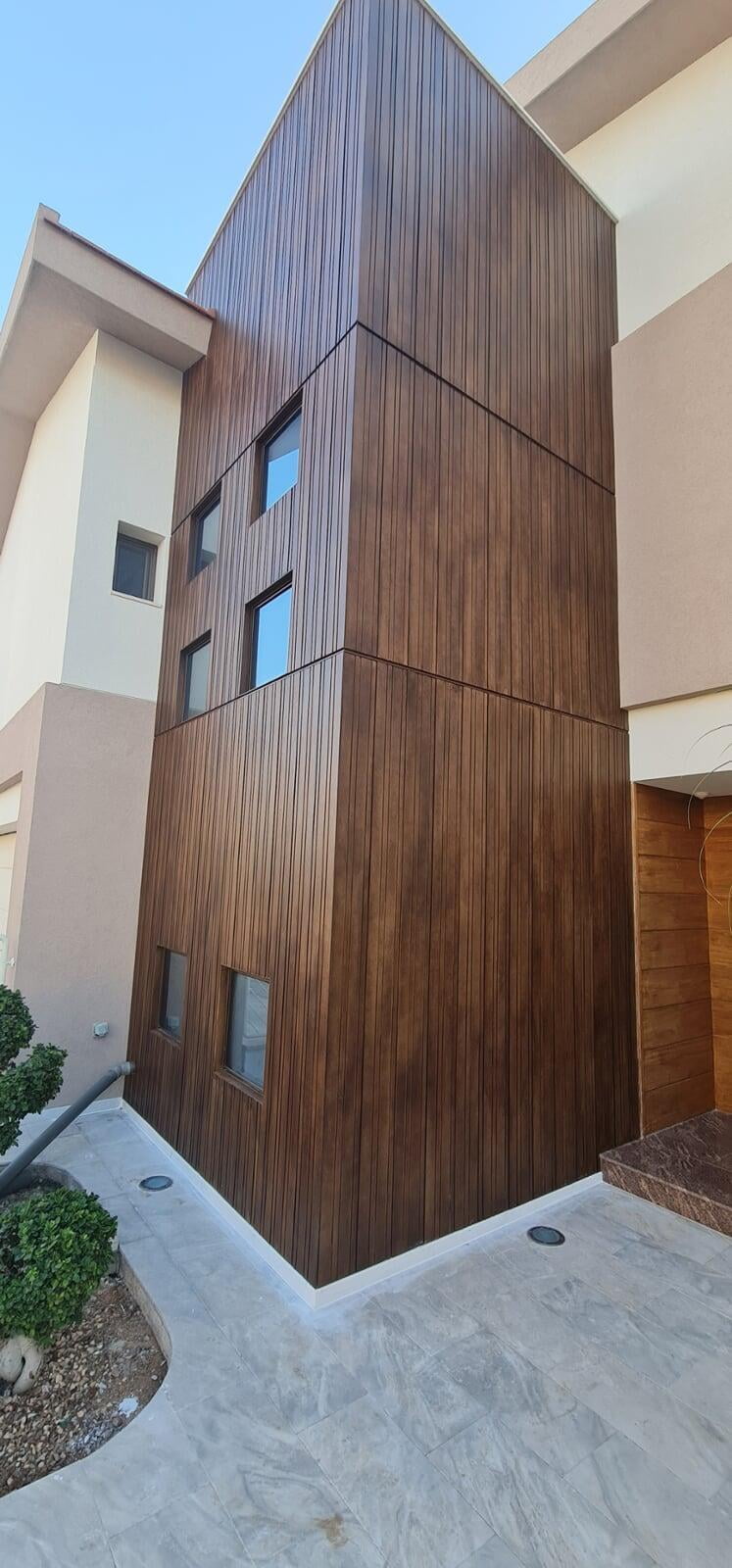 SHERA Deline fibre cement plank exterior siding application