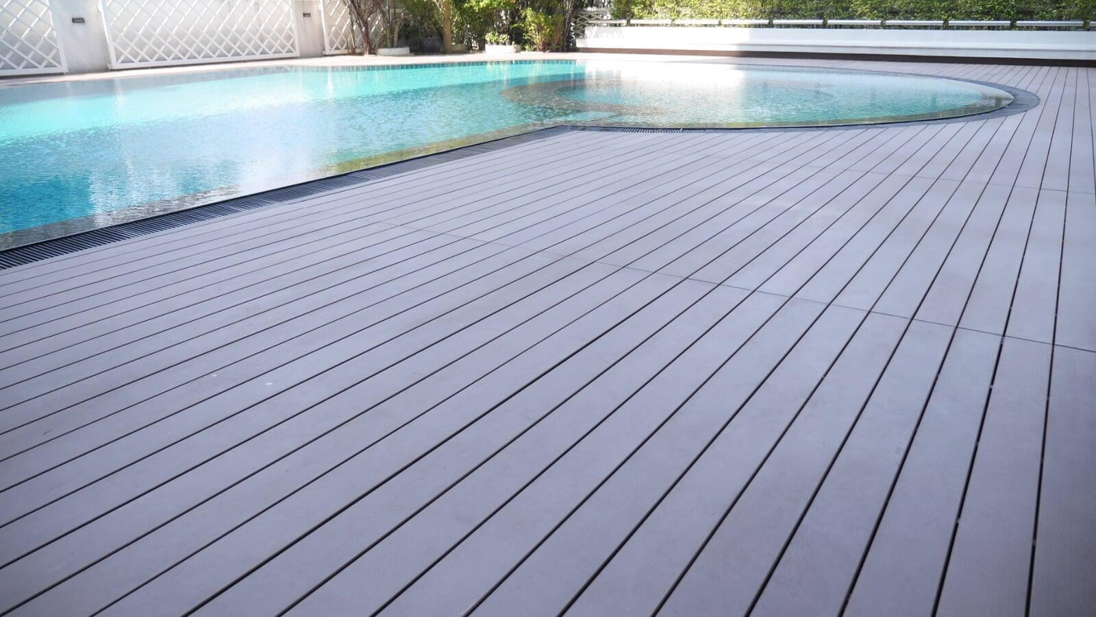 SHERA Floor Plank in a pool side application