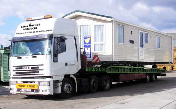 Transporting prefab housing utilising SHERA fibre cement plank cladding