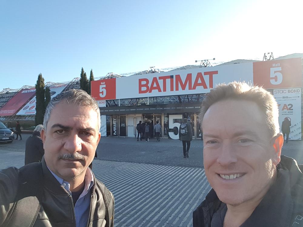 SHERA team visit Batimat Paris in 2017
