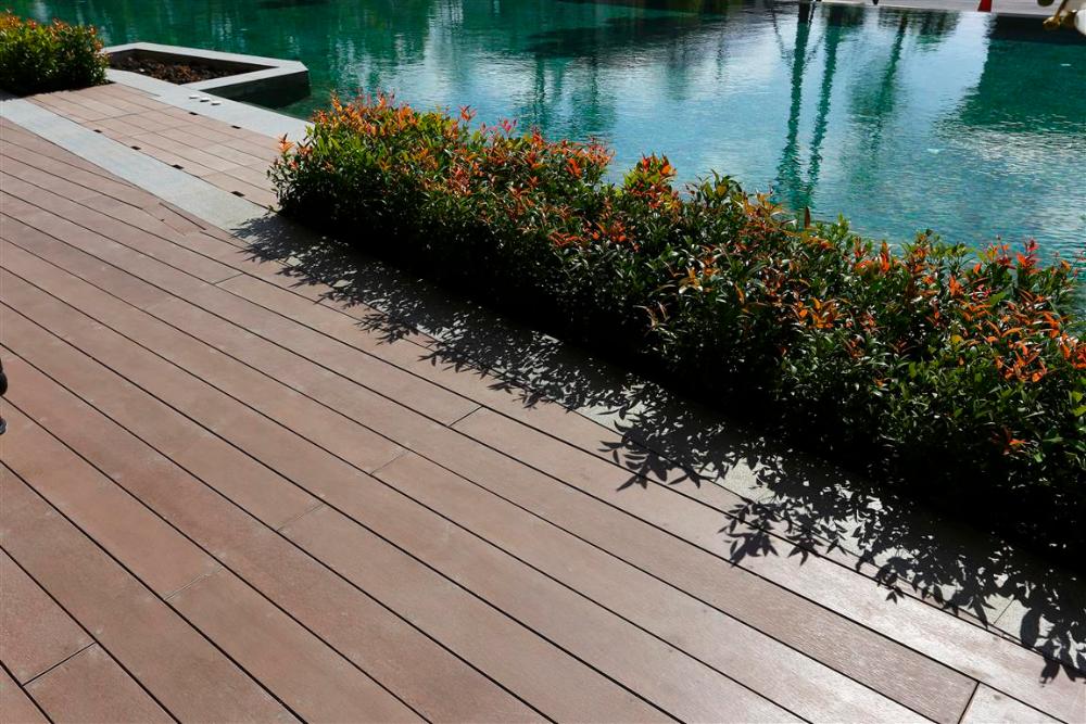 SHERA plank pool decking