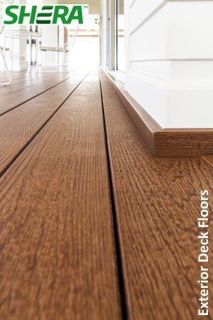 SHERA fibre cement decking is a fire rated decking plank