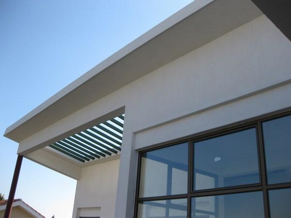 SHERA fbre cement boards used in villa construction