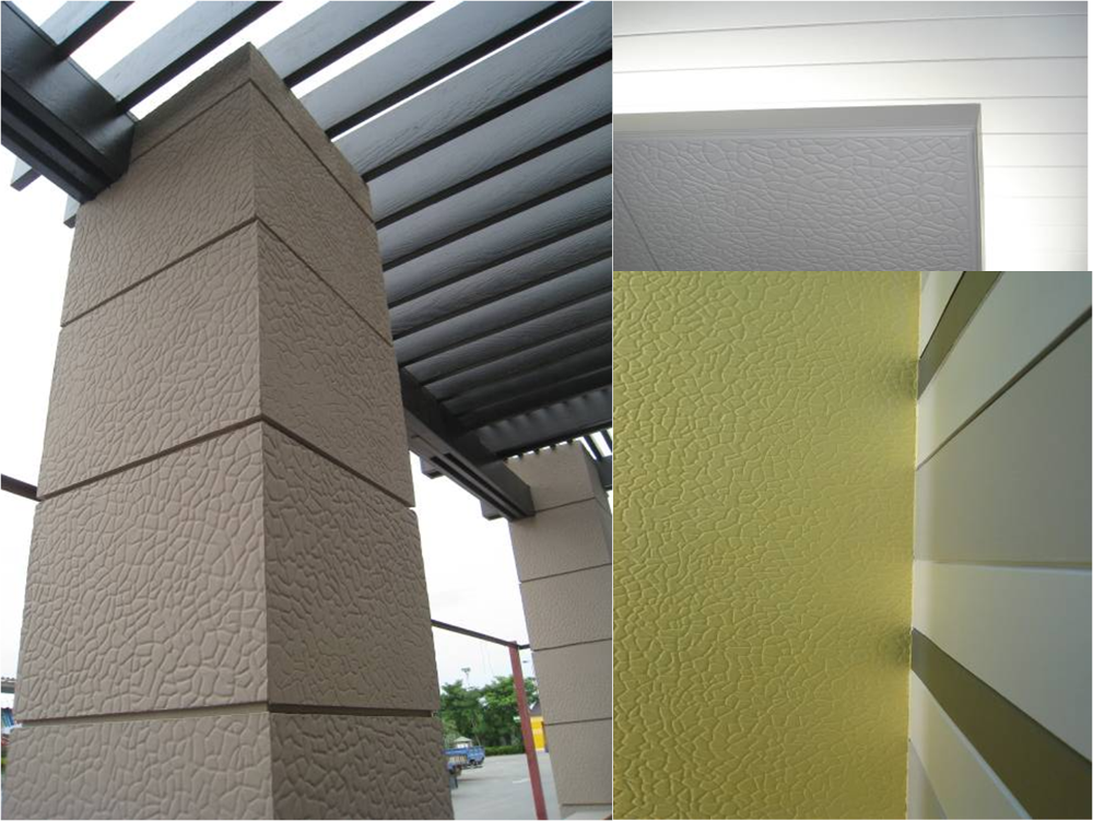 SHERA Deco Board profiled fibre cement boards