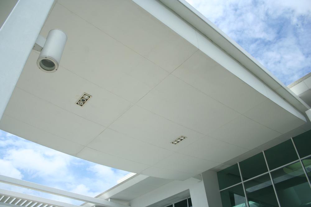 SHERA Board used in curved ceiling applications