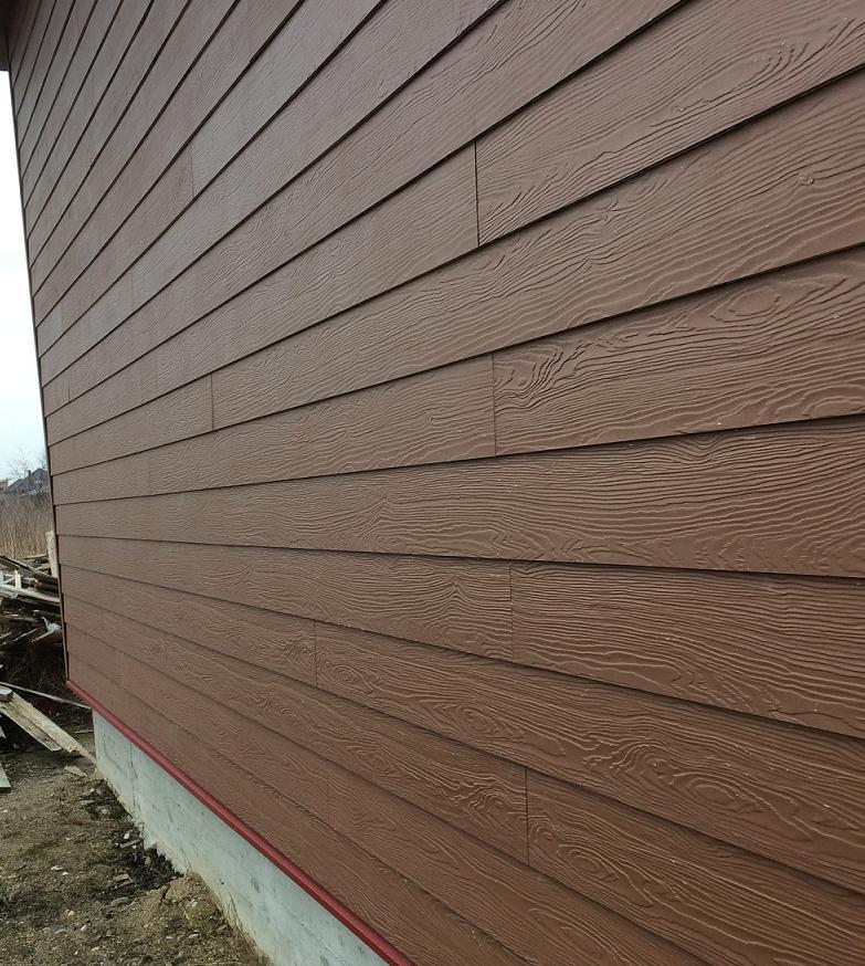 External siding using SHERA Planks