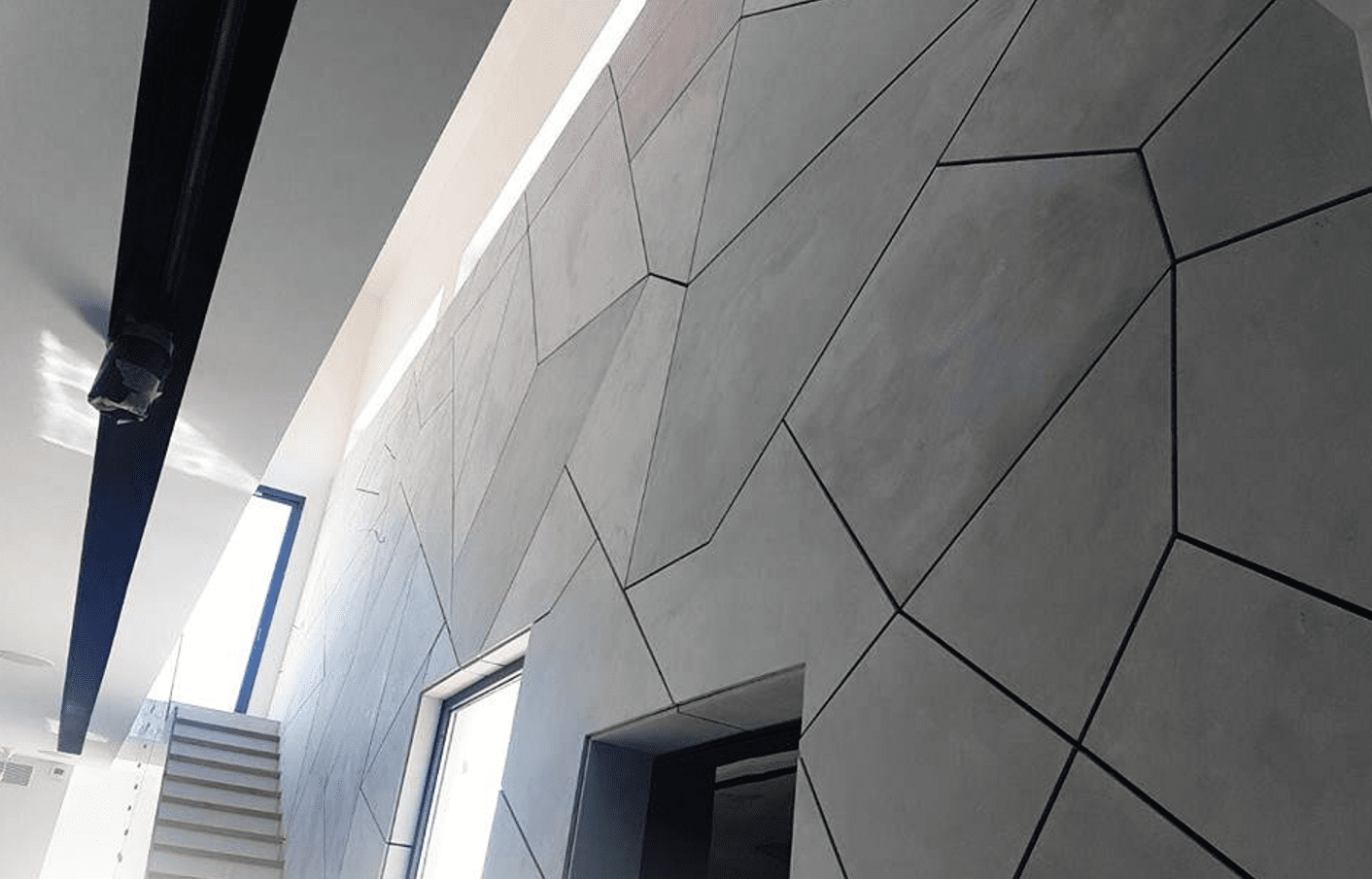 Natural Cement Coloured Boards for Interior and Exterior Walls