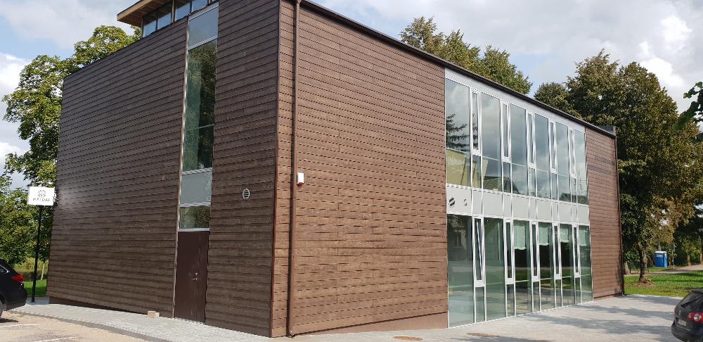 SHERA Plank used for Exterior Siding on Restaurant Project in Lithuania
