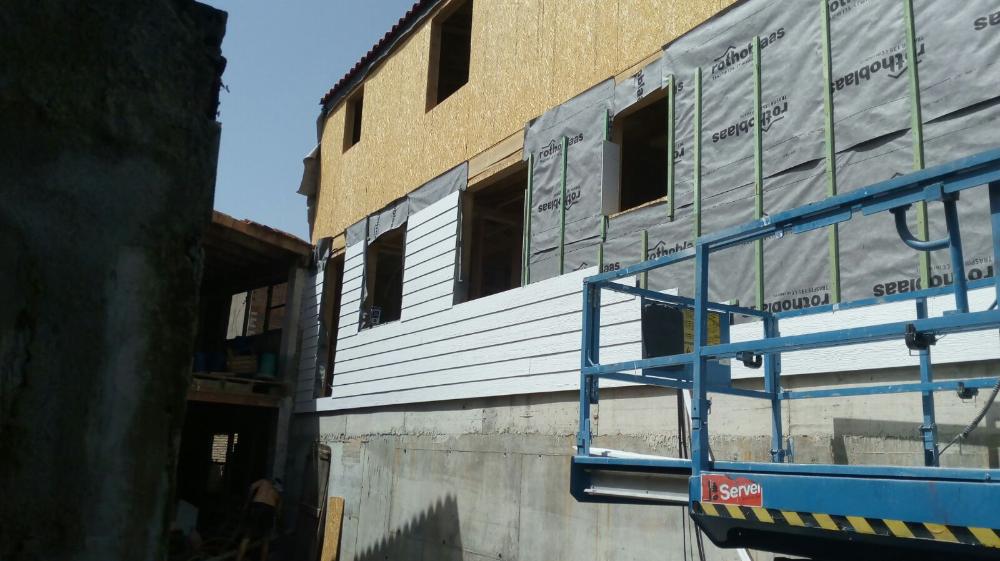 External Siding on Farmhouse in Spain