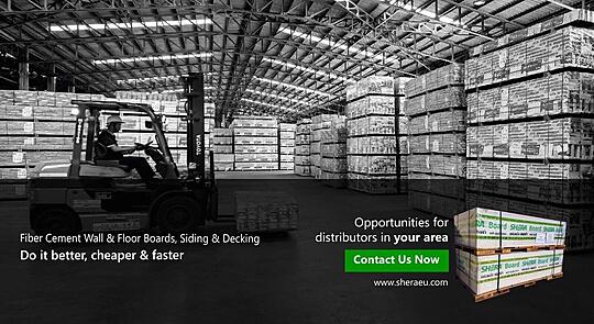 Fibre cement building materials suppliers for Europe