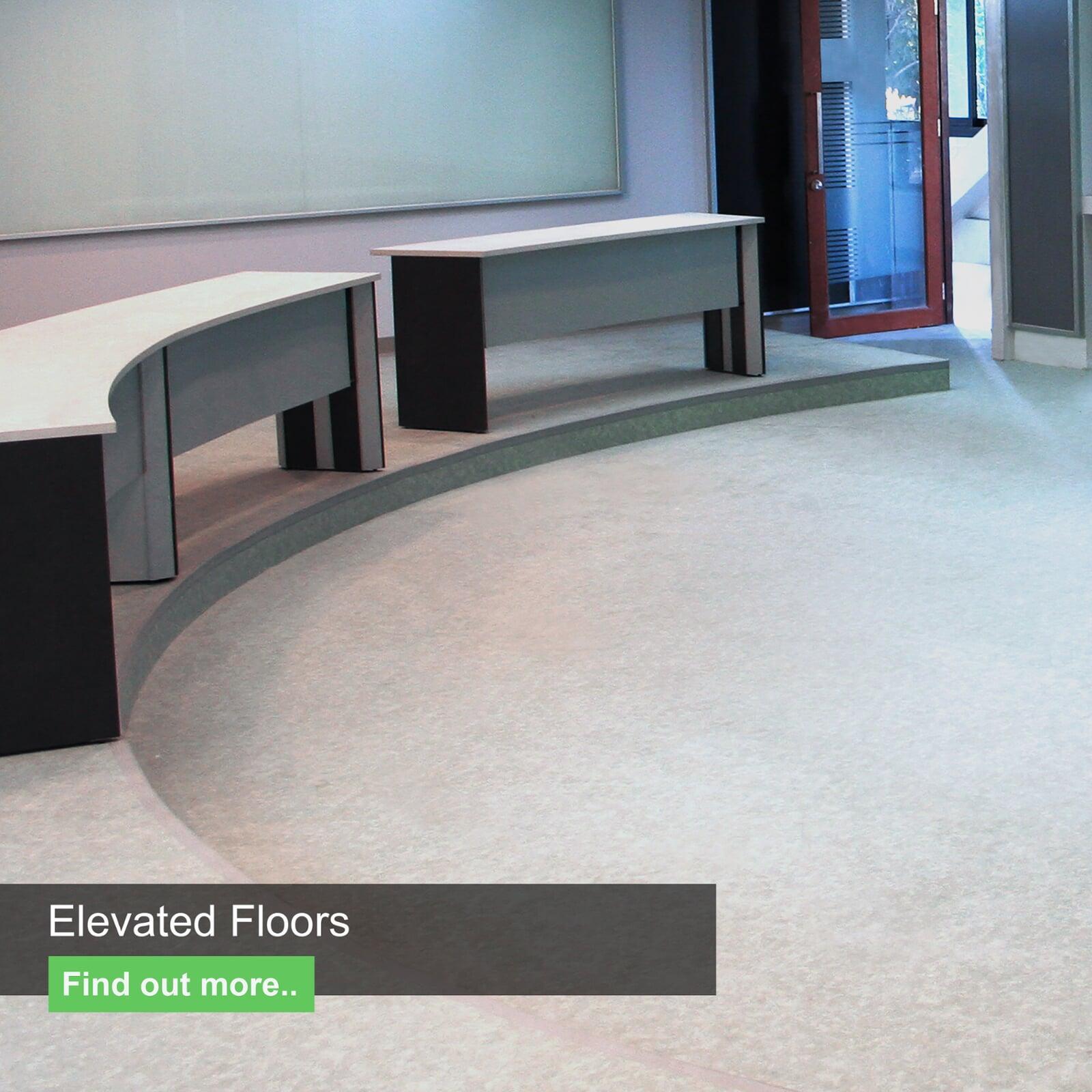 SHERA fibre cement boards for elevated floor applications