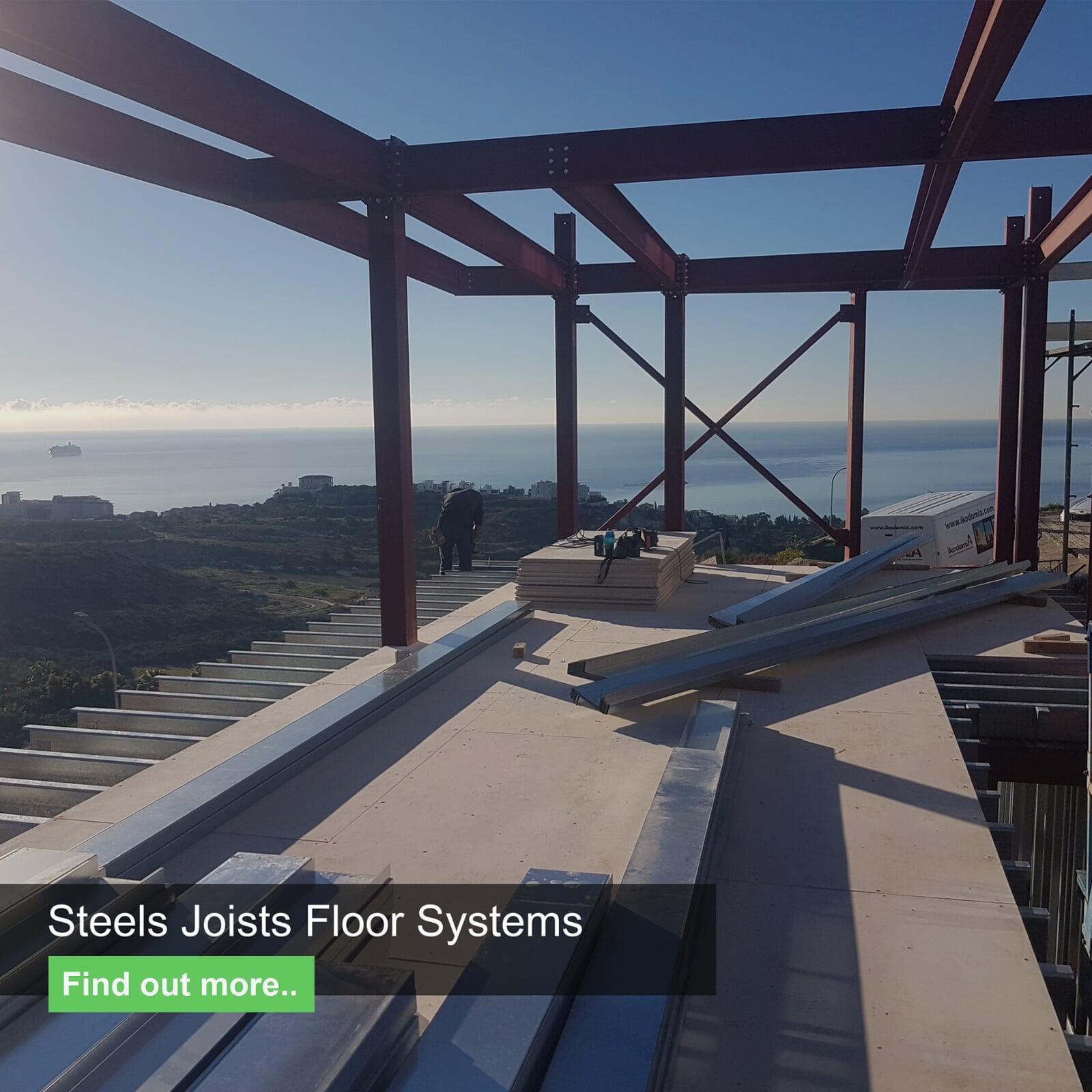 SHERA boards for steel joist floor applications