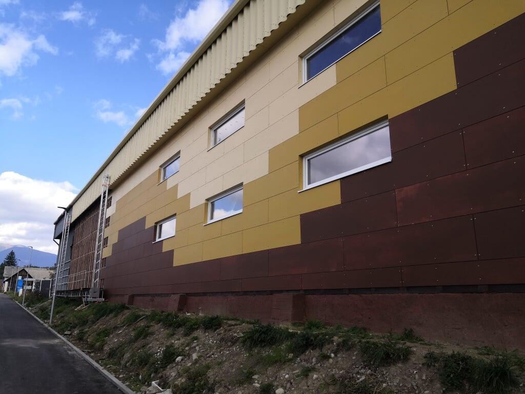 Exterior Facade for Factory in Slovakia