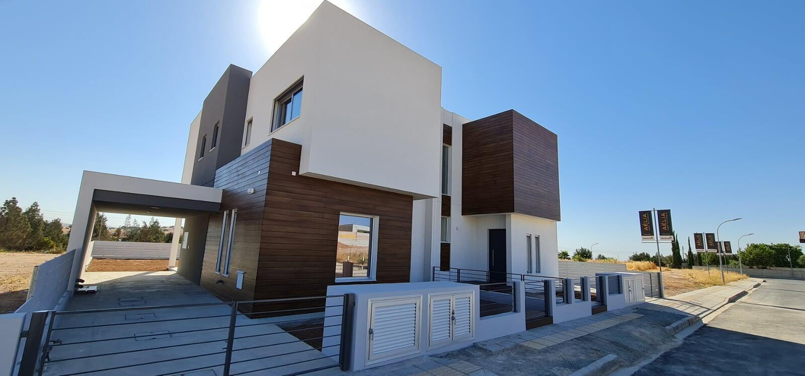 SHERA products on a villa application in Cyprus