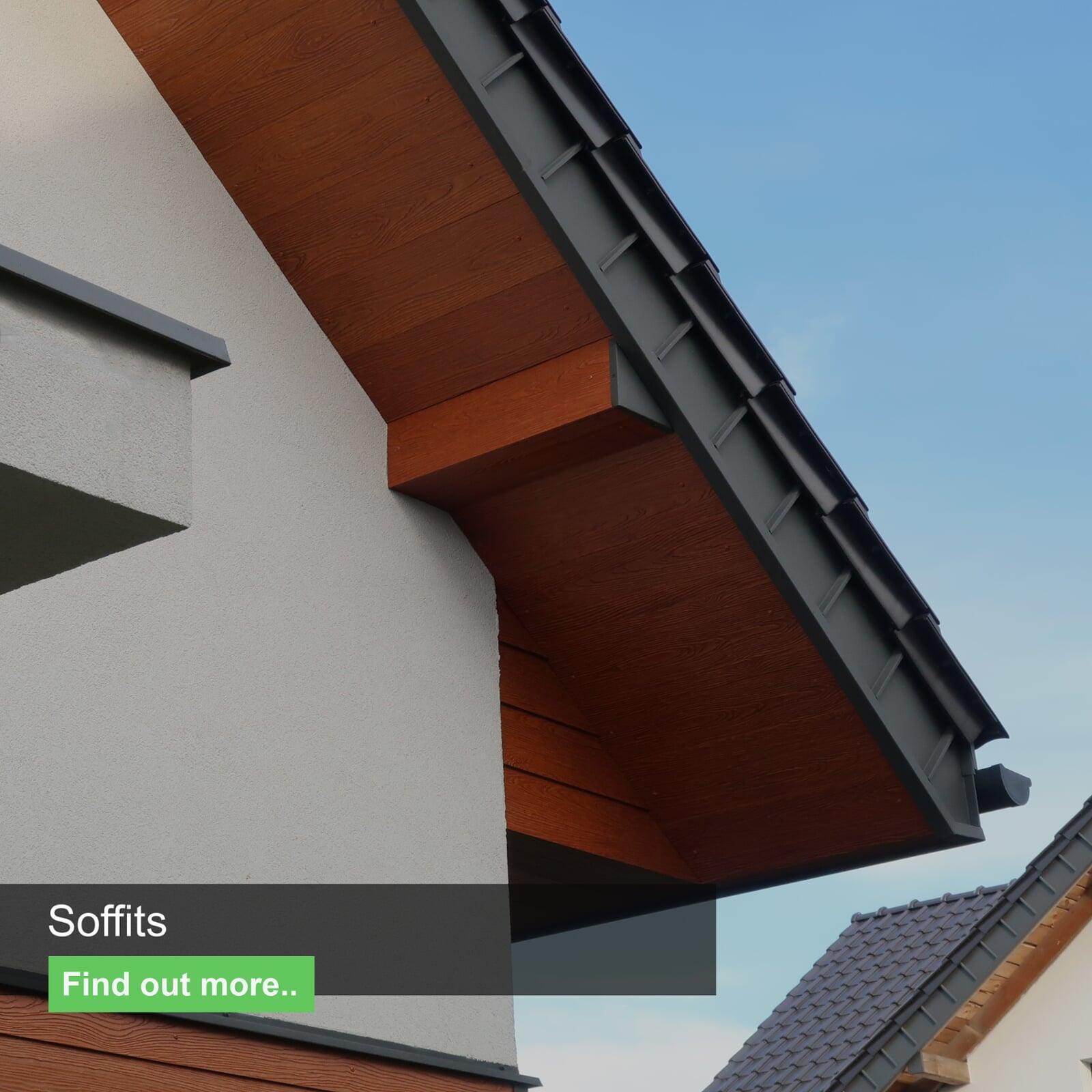 SHERA fibre cement materials can be used in a variety of soffit applications