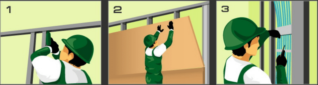 SHERA Infillwall is a rapid construction wall system using SHERA Board