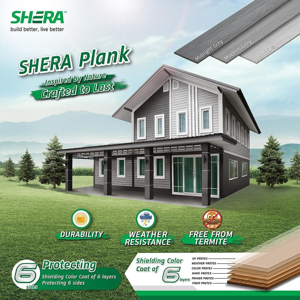 SHERA Plank Grey Series Colours